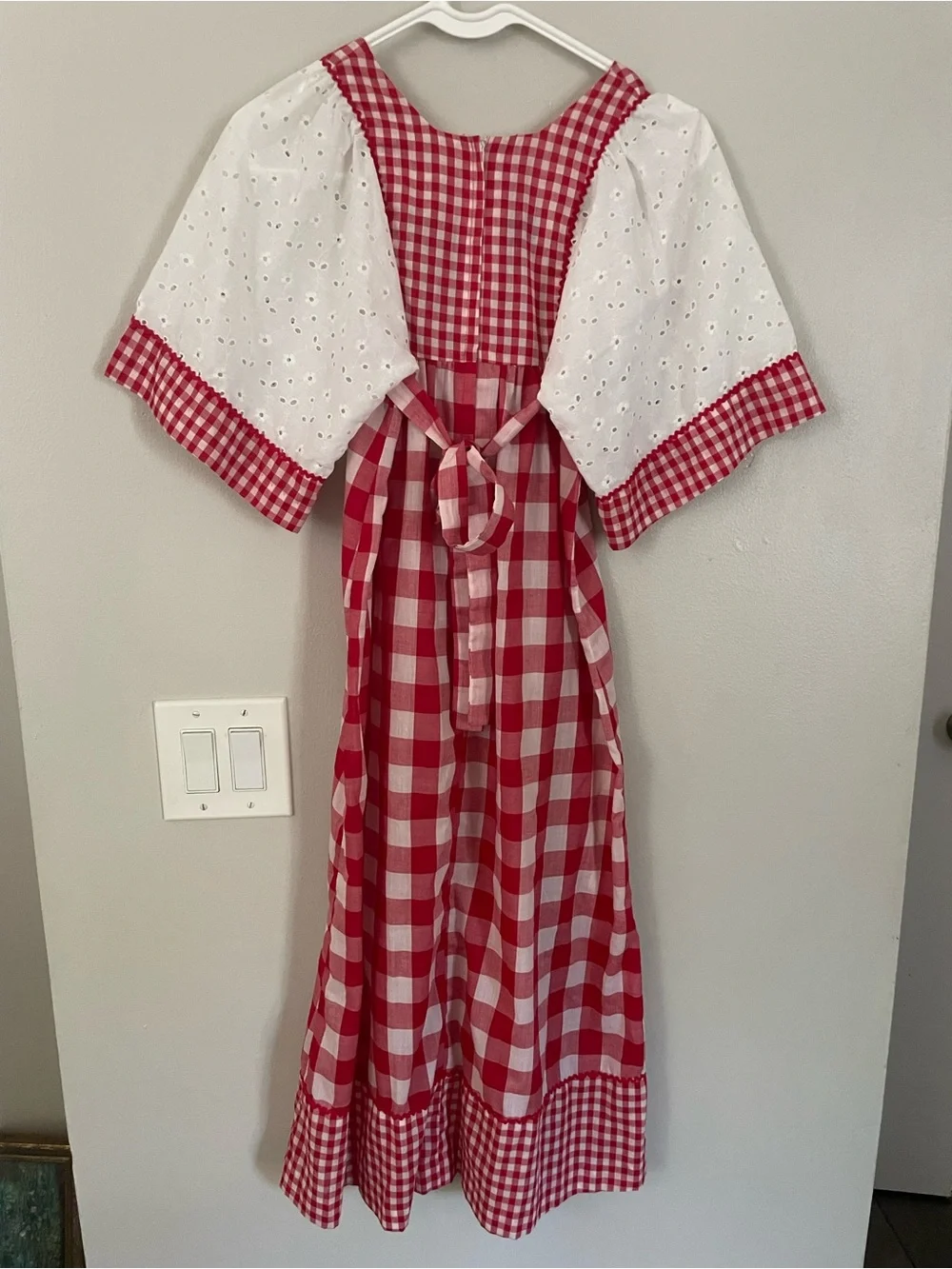 Vintage Andrade Honolulu Dress Hawaiian Maxi Girls Boho Prairie Cottagecore L